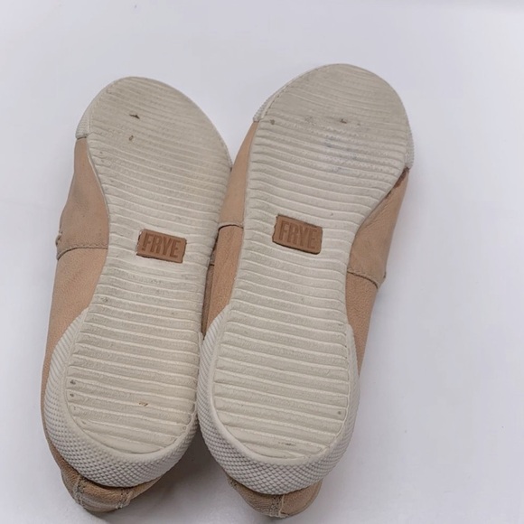 FRYE Melanie Slip-On Ash Tan Leather Loafers / Flats - Picture 6 of 8